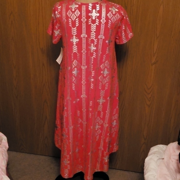 Nwt small red-orange elegant carly. Silver accents - Picture 3 of 4